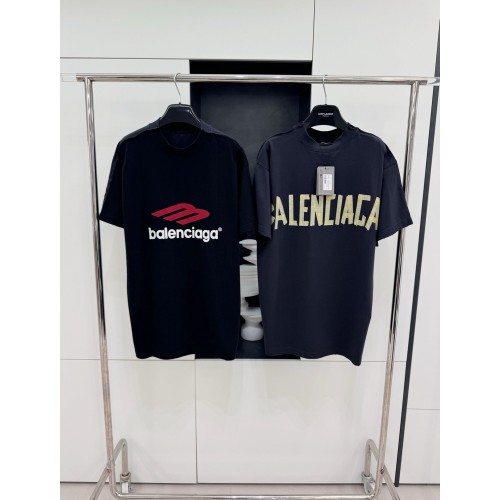 BALENCIAGA Tape Reversible Short Sleeves