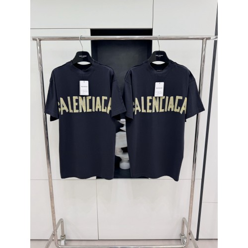 BALENCIAGA Tape Reversible Short Sleeves
