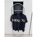 BALENCIAGA Tape Reversible Short Sleeves
