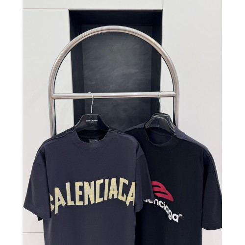 BALENCIAGA Tape Reversible Short Sleeves