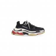 BALENCIAGA Triple S Sneaker - Black & White