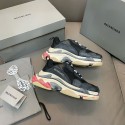 BALENCIAGA Triple S Sneaker - Black & White