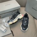 BALENCIAGA Triple S Sneaker - Black & White