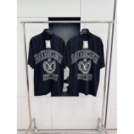 BALENCIAGA Wheat Ear Scissors Shield Short Sleeve - Black