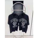 BALENCIAGA Wheat Ear Scissors Shield Short Sleeve - Black