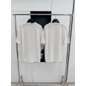 BALENCIAGA Wheat Ear Scissors Shield Short Sleeve - White
