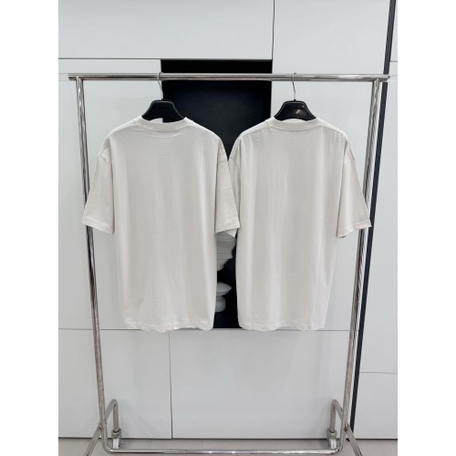 BALENCIAGA Wheat Ear Scissors Shield Short Sleeve - White