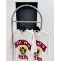 BALENCIAGA Wheat Ear Scissors Shield Short Sleeve - White