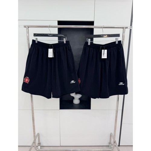 BALENCIAGA x Manchester United Football Club Embroidered Shorts
