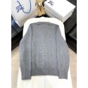 BURBERRY 2025SS Early Spring New Warhorse Wool Sweater - Gray BURBERRY 2025SS Early Spring New Warhorse Wool Sweater - Gray