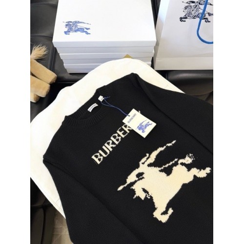 BURBERRY 2025SS Early Spring New Warhorse Wool Sweater BURBERRY 2025SS Early Spring New Warhorse Wool Sweater