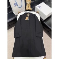 BURBERRY Camden Fit Heritage Lightweight Trench Coat - Black