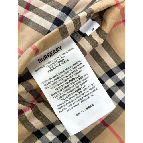 BURBERRY Classic Check Double-sided Cotton Jacket BURBERRY Classic Check Double-sided Cotton Jacket