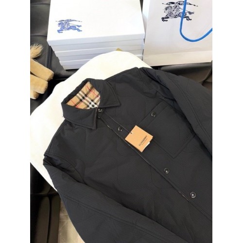BURBERRY Classic Check Double-sided Cotton Jacket BURBERRY Classic Check Double-sided Cotton Jacket