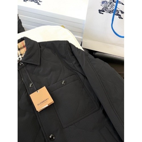 BURBERRY Classic Check Double-sided Cotton Jacket BURBERRY Classic Check Double-sided Cotton Jacket