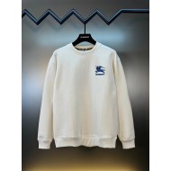 BURBERRY EKD Cotton Sweatshirt - White