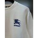 BURBERRY EKD Cotton Sweatshirt - White