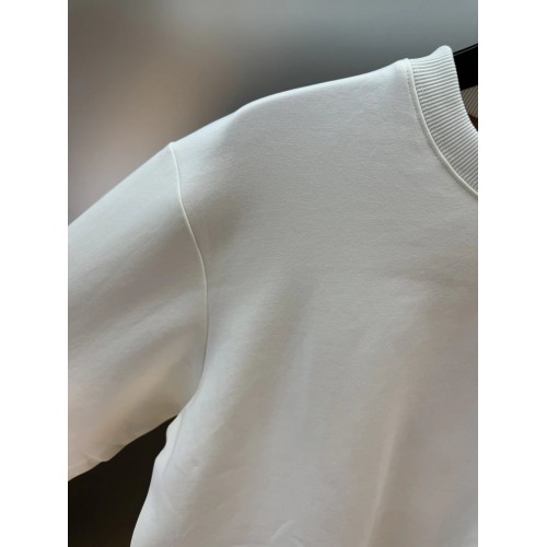 BURBERRY EKD Cotton Sweatshirt - White