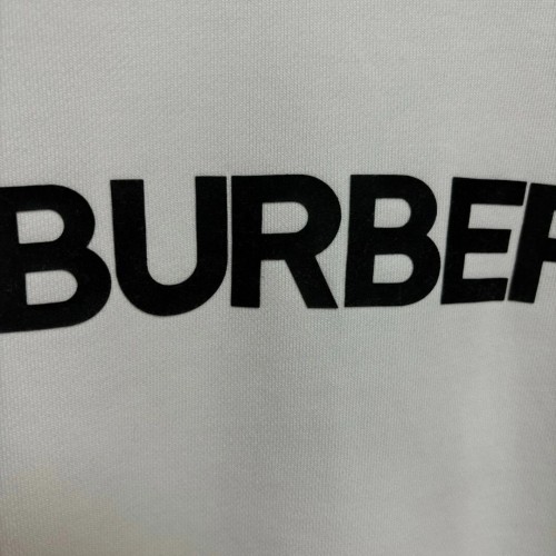 BURBERRY Logo Cotton Sweatshirt - White