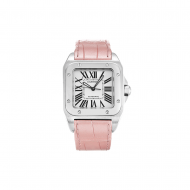 CARTIER Santos 100 Small - 33MM Pink