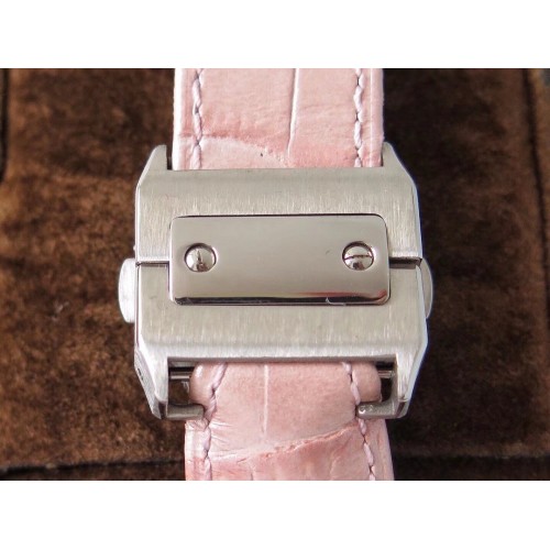 CARTIER Santos 100 Small - 33MM Pink