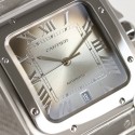 CARTIER Santos De Cartier Large - 39.8MM Grey Stainless Steel