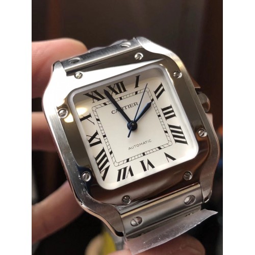 CARTIER Santos De Cartier Small - 35.1MM Stainless Steel