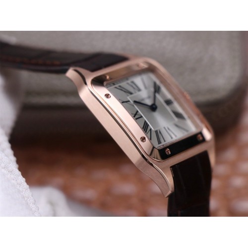 CARTIER Santos Dumont Extra Large - 33.9MM Rose Gold