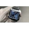 CARTIER Santos Gradient Medium -  39.8MM Blue Stainless Steel