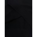 CELINE 2025SS Arc de Triomphe Colorblock Embroidered Cardigan - Black CELINE 2025SS Arc de Triomphe Colorblock Embroidered Cardigan - Black