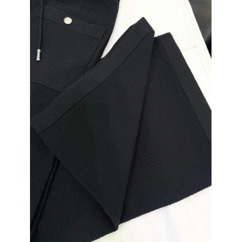 CELINE 25C Early Spring New Webbing Drawstring Pants - Black