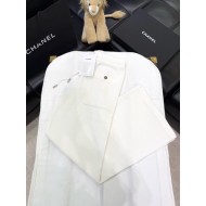 CELINE 25C Early Spring New Webbing Drawstring Pants
