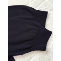 CELINE 25SS Embroidered Polo Short Sleeve - Black CELINE 25SS Embroidered Polo Short Sleeve - Black