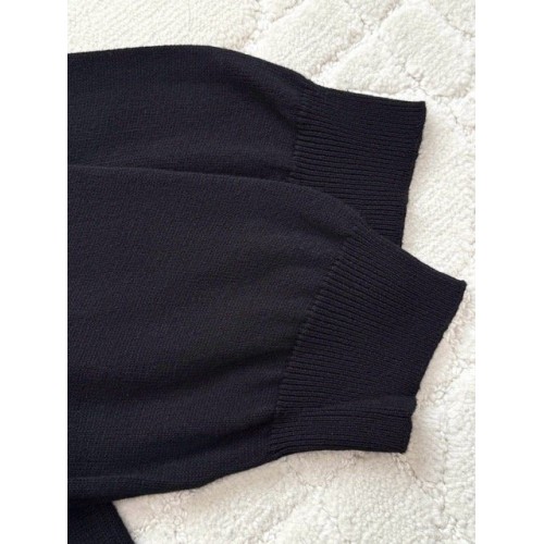 CELINE 25SS Embroidered Polo Short Sleeve - Black CELINE 25SS Embroidered Polo Short Sleeve - Black