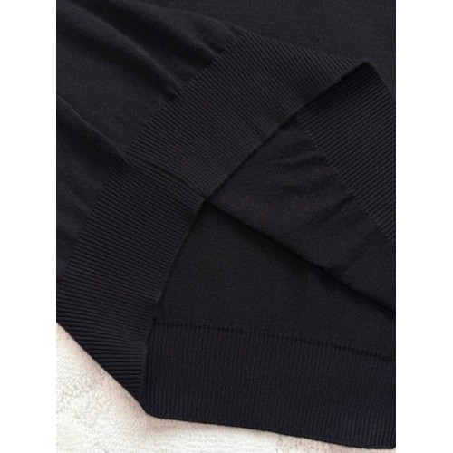 CELINE 25SS Embroidered Polo Short Sleeve - Black CELINE 25SS Embroidered Polo Short Sleeve - Black