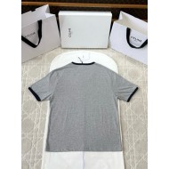 CELINE 25SS Flocked Printed Short Sleeve - GREY
