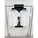 CELINE Arc de Triomphe Embroidered Polo - White