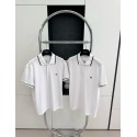 CELINE Arc de Triomphe Embroidered Polo - White