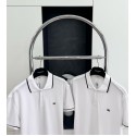 CELINE Arc de Triomphe Embroidered Polo - White