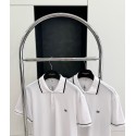 CELINE Arc de Triomphe Embroidered Polo - White