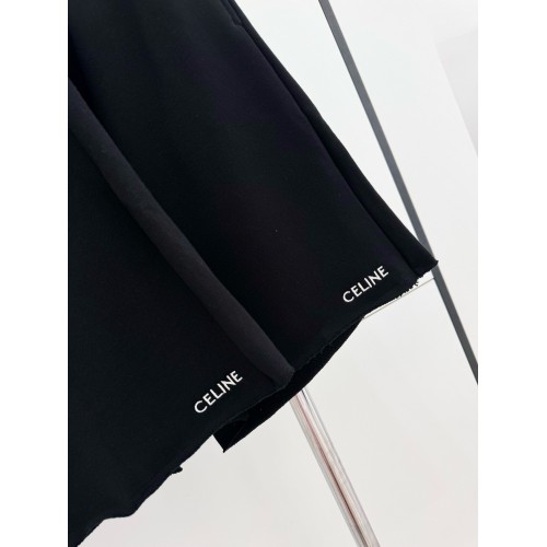 CELINE Embroidered Shorts - Black