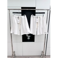 CELINE Embroidered Shorts - White