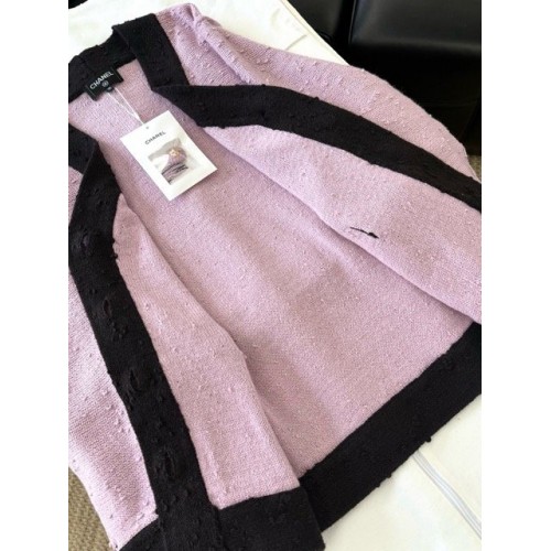 CHANEL 2024FW Belted Cardigan - Pink CHANEL 2024FW Belted Cardigan - Pink