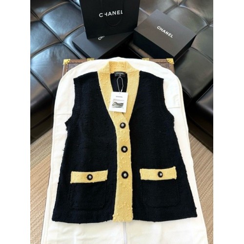 CHANEL 2024FW Sleeveless Cardigan