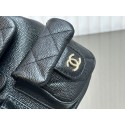 CHANEL 23P Mini Duma Backpack - Black Caviar