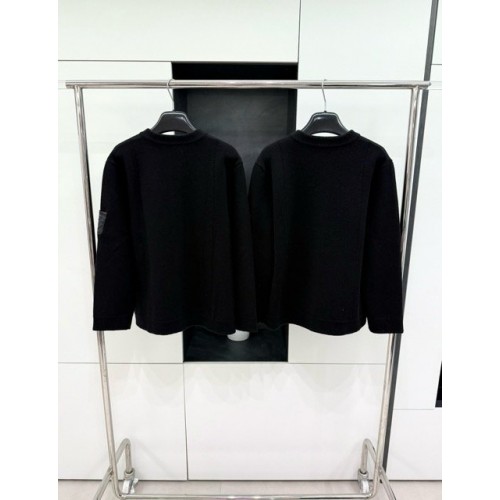 CHANEL 24B New Leather Pocket Cashmere Coat CHANEL 24B New Leather Pocket Cashmere Coat
