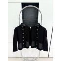 CHANEL 24B New Leather Pocket Cashmere Coat CHANEL 24B New Leather Pocket Cashmere Coat