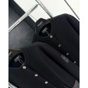 CHANEL 24B New Leather Pocket Cashmere Coat CHANEL 24B New Leather Pocket Cashmere Coat