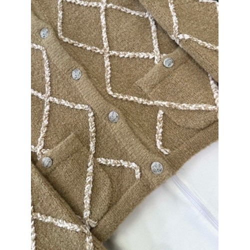CHANEL 24N Coco series pure cashmere cardigan CHANEL 24N Coco series pure cashmere cardigan