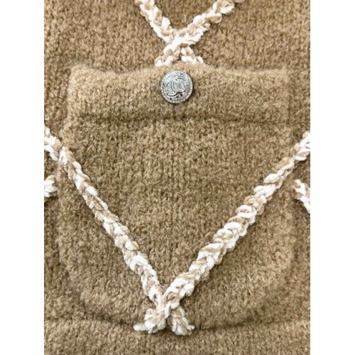 CHANEL 24N Coco series pure cashmere cardigan CHANEL 24N Coco series pure cashmere cardigan